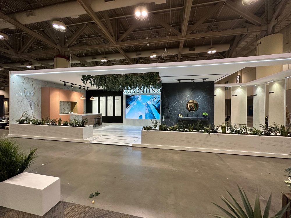 Montaje Stand en feria IDS 2022 Toronto para COSENTINO